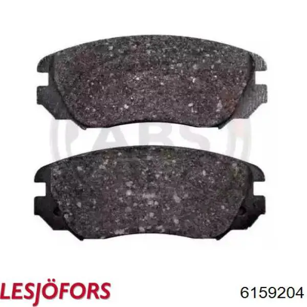 Рессора задняя 6159204 Lesjofors