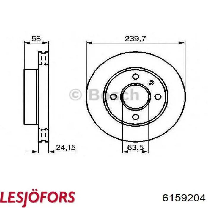 Рессоры задние (пружины задней подвески) Lesjofors 6159204 цена, от 182.79 USD
