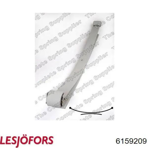 Купить 6159209 Lesjofors Рессоры дополнительные