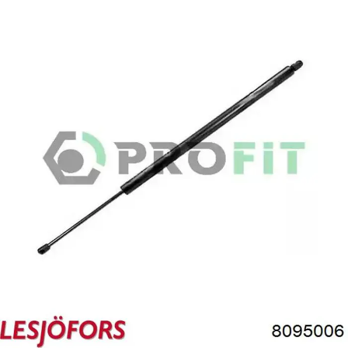 Купить 8095006 Lesjofors Амортизатор под капот