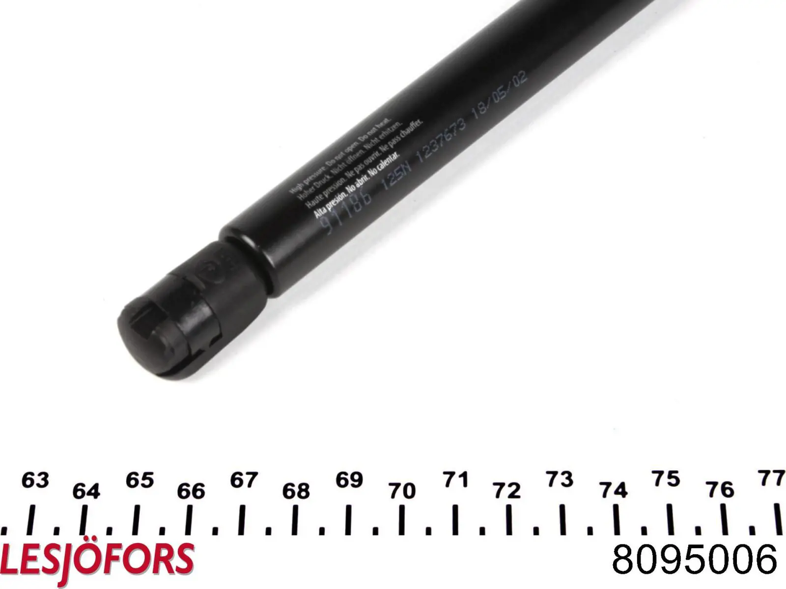 Амортизатор капота газовый Lesjofors 8095006 цена, от 11.73 USD