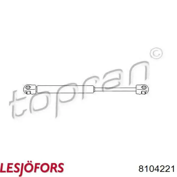Амортизатор задней двери Polcar 1350ABD цена, от 6.63 USD