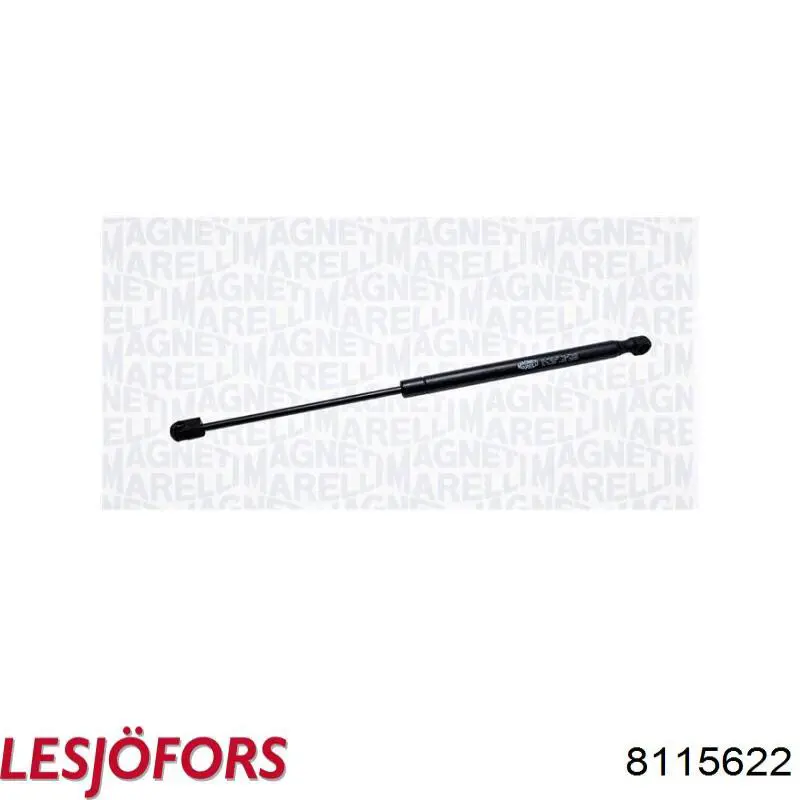 8115622 Lesjofors Амортизатор крышки багажника
