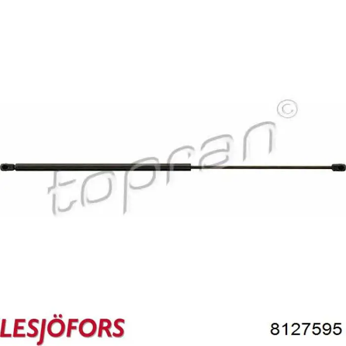 8127595 Lesjofors Амортизатор крышки багажника