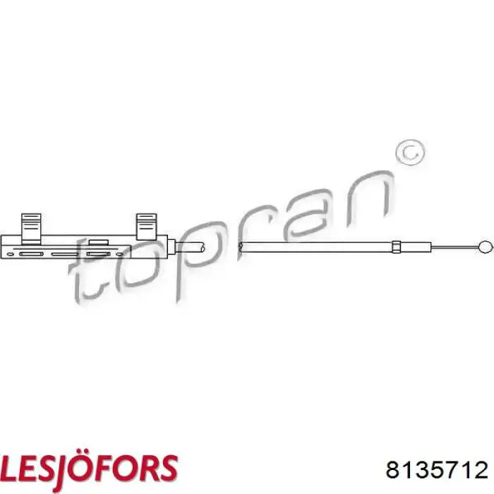 Амортизатор задней двери Lesjofors 8135712 цена, от 11.76 USD