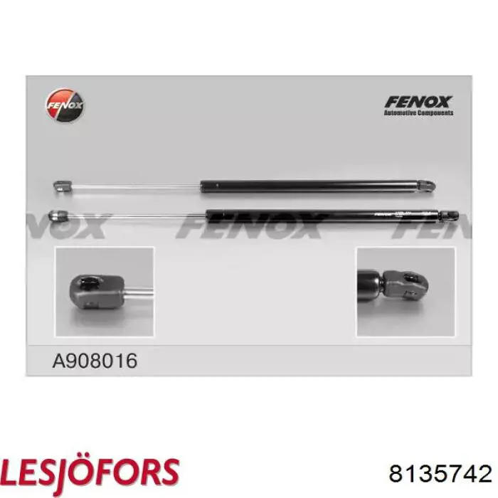 Амортизатор задней двери Lesjofors 8135742 цена, от 15.79 USD