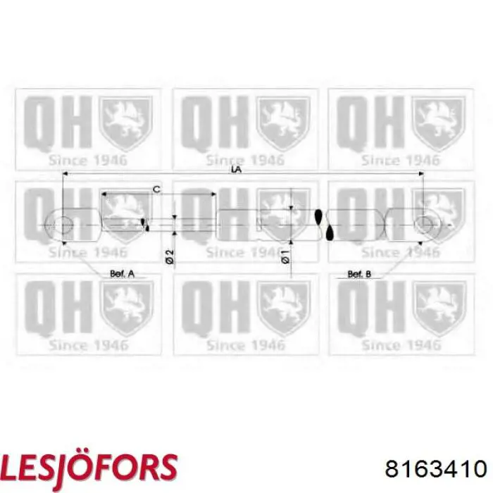 Амортизатор задней двери Magneti Marelli GS0053 цена, от 9.44 USD