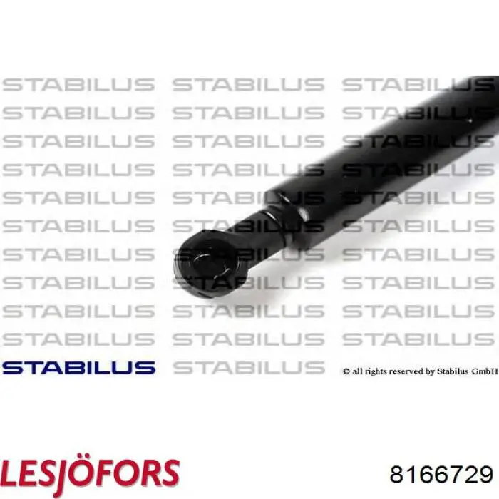 Амортизатор задней двери Lesjofors 8166729 цена, от 13.36 USD