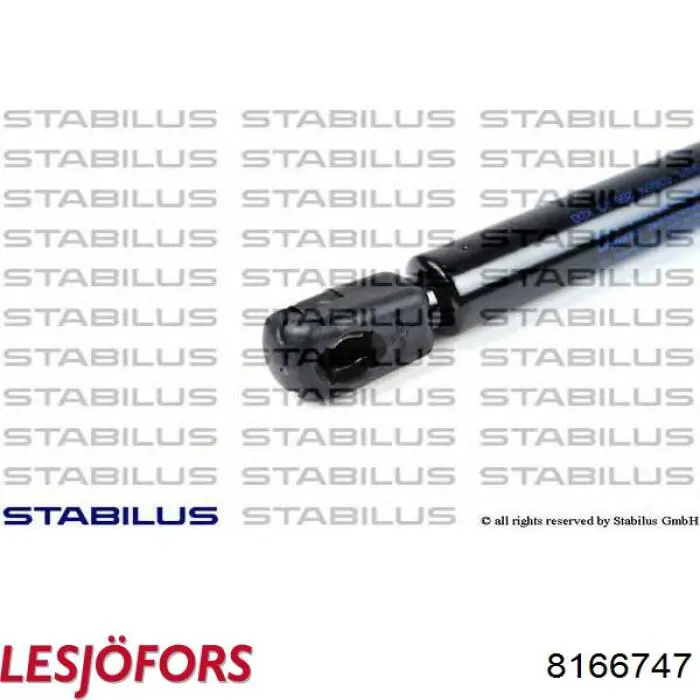 Амортизатор задней двери Lesjofors 8166747 цена, от 11.27 USD