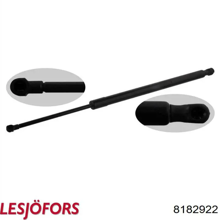 Купить 8182922 Lesjofors Амортизатор двери багажника