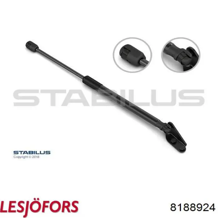 Купить 8188924 Lesjofors Амортизатор двери багажника
