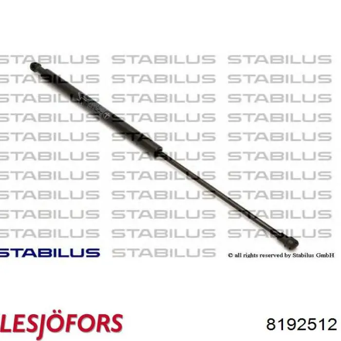 Купить 8192512 Lesjofors Амортизатор двери багажника