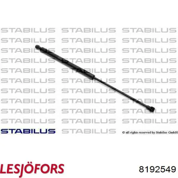 Купить 8192549 Lesjofors Амортизатор двери багажника