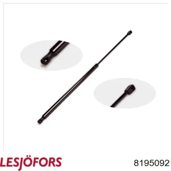 8195092 Lesjofors Амортизатор крышки багажника