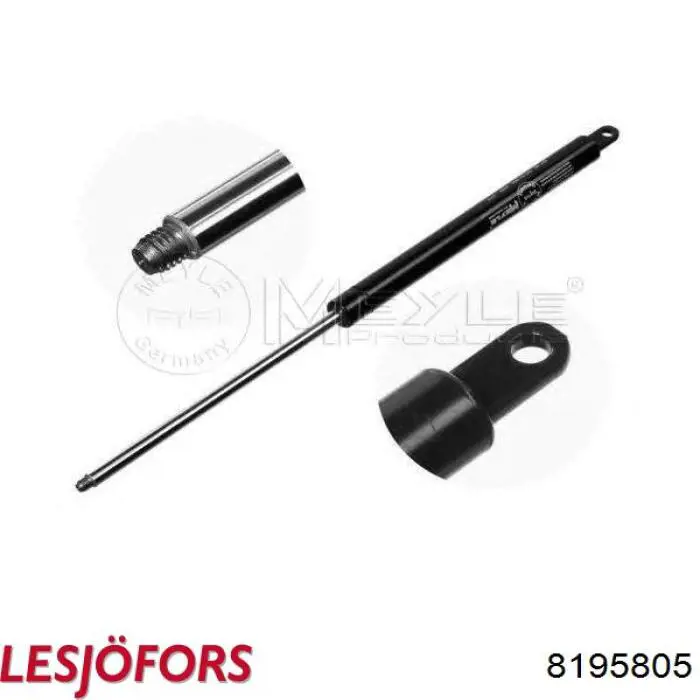 Амортизатор багажника 8195805 Lesjofors