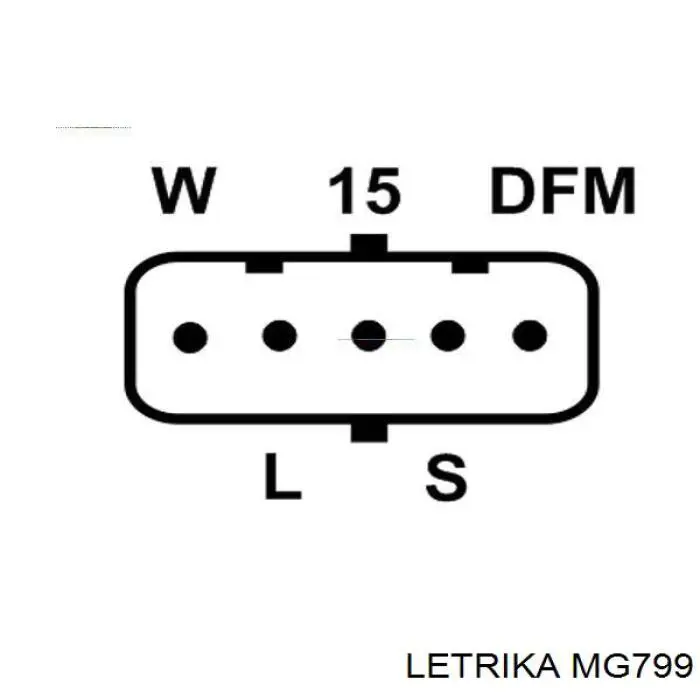 Генератор MG799 Letrika