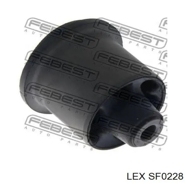 SF0228 LEX сайлентблок задней балки (подрамника)