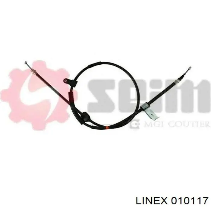 Трос ручного тормоза задний Linex 010117 цена, от 14.28 USD