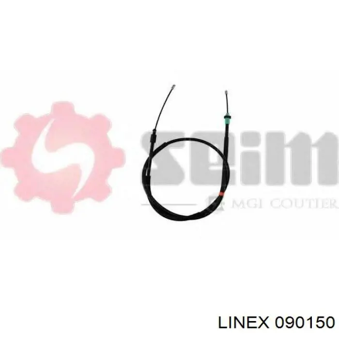 Трос стояночного тормоза задний правый Linex 090150 цена, от 8.84 USD