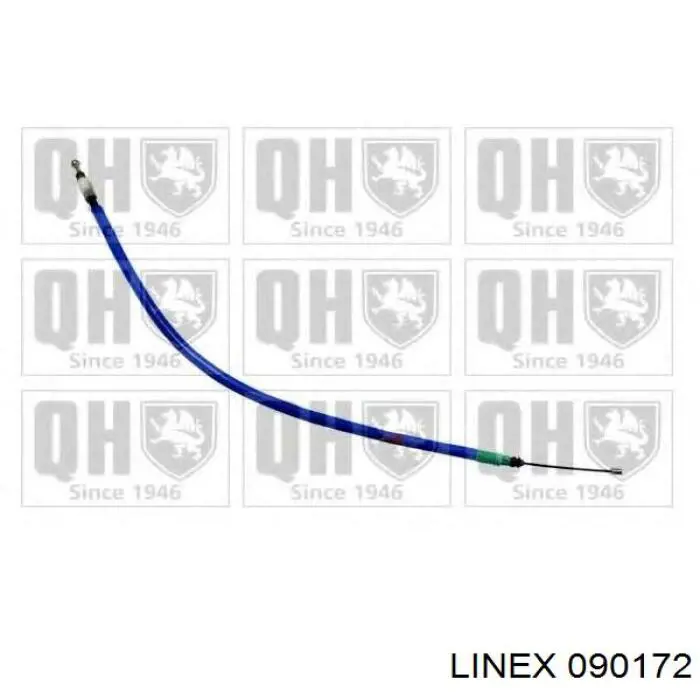 Задний трос ручника 090172 Linex