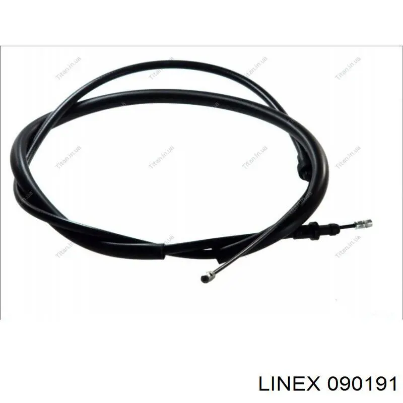 Cable de freno de mano trasero derecho 090191 Linex