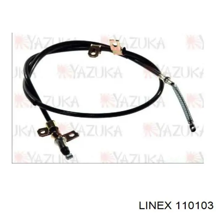 Cable de freno de mano trasero izquierdo 110103 Linex