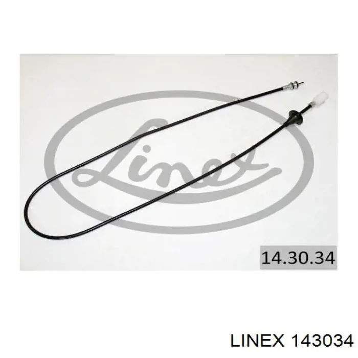 143034 Linex cabo de acionamento de velocímetro