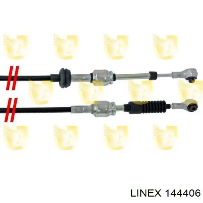 Трос переключения передач (выбора передачи) Linex 144406
