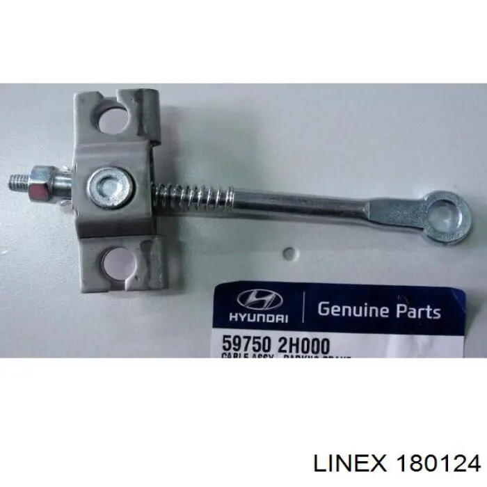 18.01.24 Linex cabo do freio de estacionamento traseiro direito