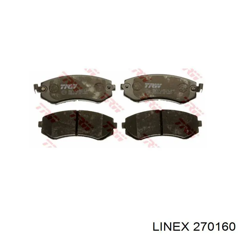 Трос ручного тормоза передний Linex 270160 цена, от 16.69 USD
