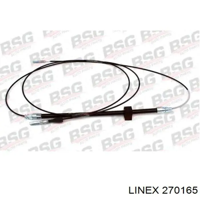 Трос ручного тормоза передний Linex 270165 цена, от 10.01 USD