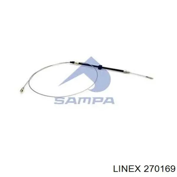 Трос ручного тормоза передний Linex 270169 цена, от 10.50 USD