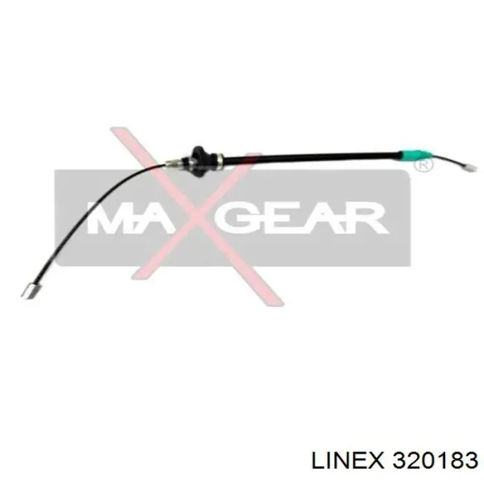 Трос ручного тормоза, промежуточный Linex 320183 цена, от 8.50 USD