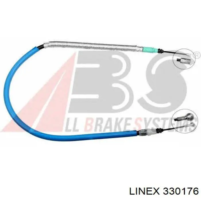 Трос ручного тормоза задний Linex 330176 цена, от 8.88 USD