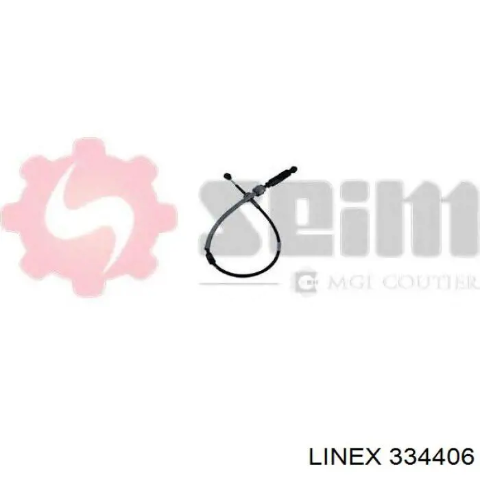 334406 Linex Трос переключения передач