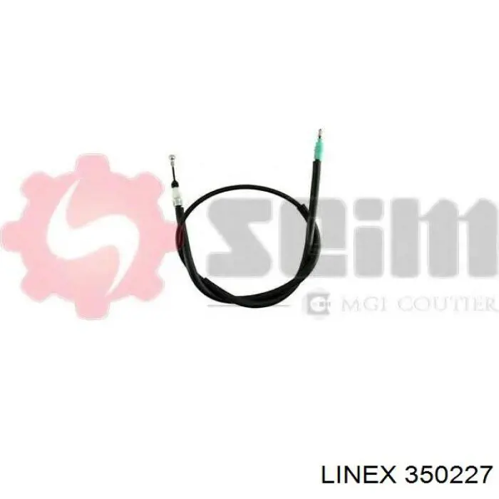 Купить 350227 Linex Трос стояночного тормоза задний левый
