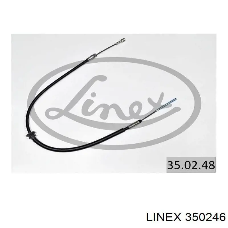 Задний трос ручника 350246 Linex