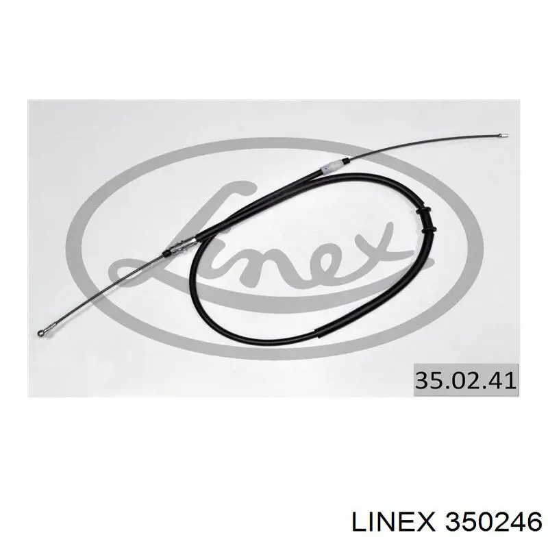 Cable de freno de mano trasero derecho/izquierdo 350246 Linex