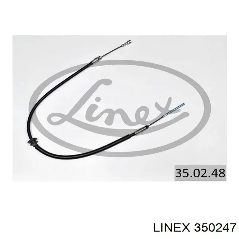 Задний трос ручника 350247 Linex