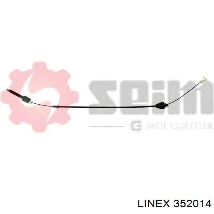 352014 Linex трос/тяга газа (акселератора)