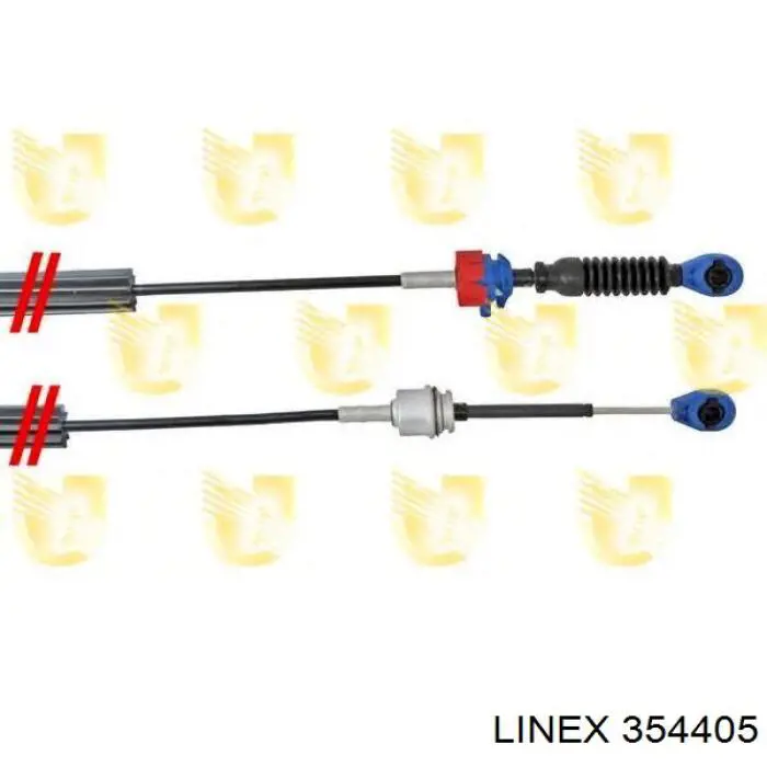 Трос переключения передач, выбора передачи Linex 354405 цена, от 19.66 USD