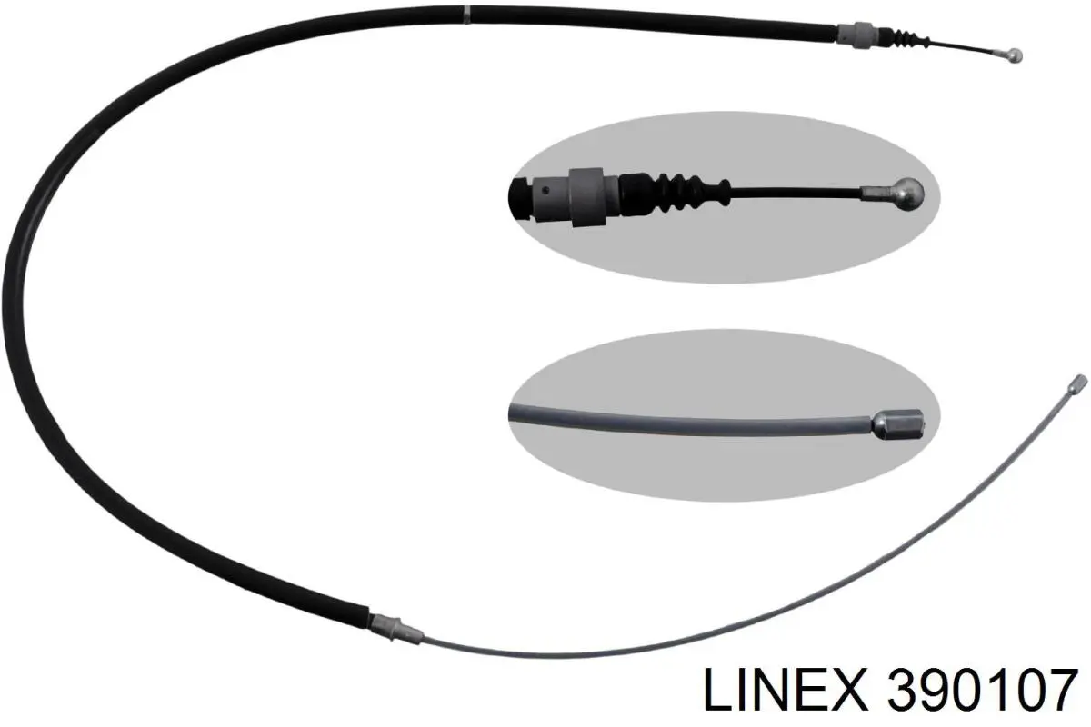 Задний трос ручника 390107 Linex