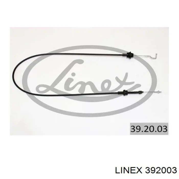 392003 Linex трос/тяга газа (акселератора)