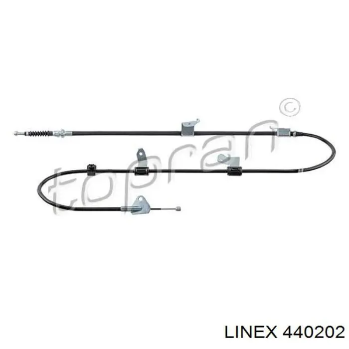 Купить 440202 Linex Передний трос ручника
