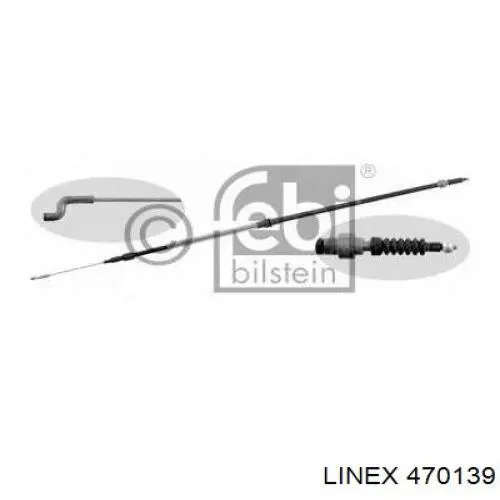 Задний трос ручника Linex 470139 цена, от 8.22 USD