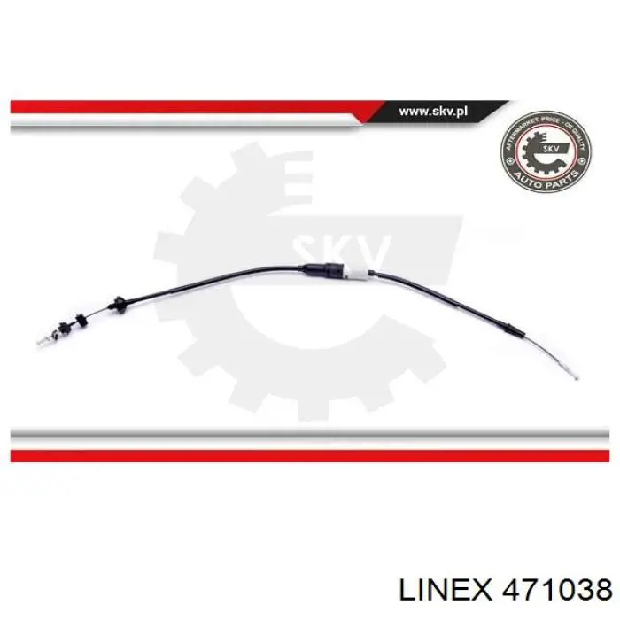 471038 Linex Трос сцепления