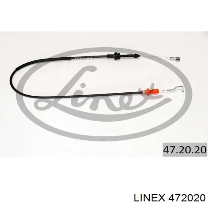 472020 Linex трос/тяга газа (акселератора)