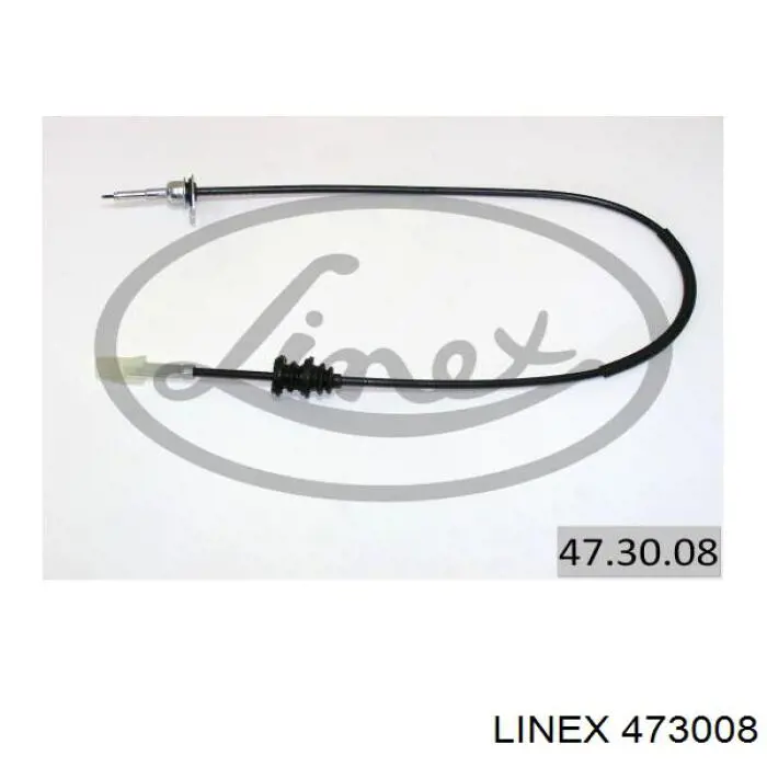 473008 Linex cabo de acionamento de velocímetro