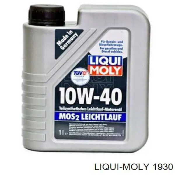 Моторное масло Liqui Moly MoS2 Leichtlauf 10W-40 Полусинтетическое 1л (1930)