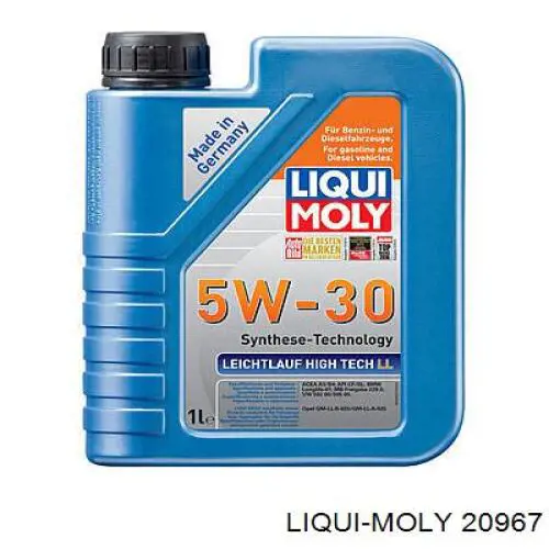 Купить 20967 Liqui Moly Моторное масло для дизеля